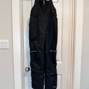 Columbia Black Insulated ski bibs